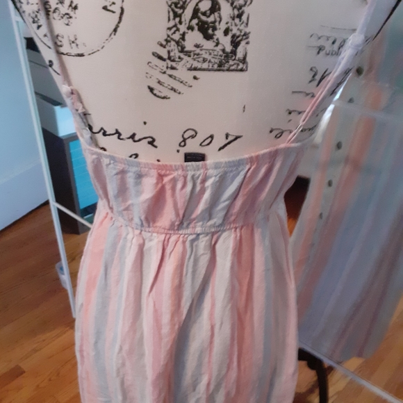 Streetwear society cotton striped dress - Picture 3 of 4